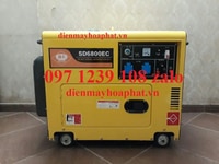 Bán rẻ máy phát điện chạy dầu chống ồn SAMDI SD6800 hàng chính hãng Bán rẻ máy phát điện chạy dầu chống ồn SAMDI SD6800 hàng chính hãng