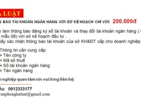 Đăng ký tài khoản ngân hàng với sở KH&ĐT Đăng ký tài khoản ngân hàng với sở KH&ĐT