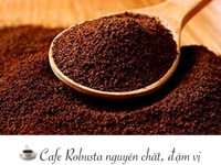 Cafe rang xay Robusta nguyên chất mê li Cafe rang xay Robusta nguyên chất mê li