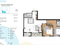 Bán căn hộ ở Kosmo Tây Hồ 78m2 Bán căn hộ ở Kosmo Tây Hồ 78m2