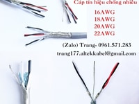 Cáp tín hiệu- cáp 16awg- cáp 18awg- cáp 20awg gía cạnh tranh Cáp tín hiệu- cáp 16awg- cáp 18awg- cáp 20awg gía cạnh tranh