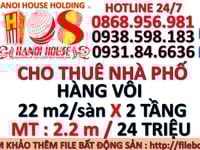 Cho thuê nhà hàng vôi 2 tầng mỗi sàn 22m2 mặt tiền 2.2m Cho thuê nhà hàng vôi 2 tầng mỗi sàn 22m2 mặt tiền 2.2m