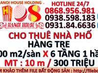 Cho thuê nhà hàng tre 6 tầng 1 hầm x 100m2/sàn mặt tiền 10m Cho thuê nhà hàng tre 6 tầng 1 hầm x 100m2/sàn mặt tiền 10m
