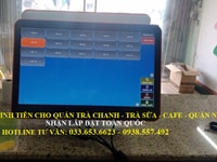 Trọn bộ máy tính tiền cho quán Trà Chanh tại Bắc Ninh Trọn bộ máy tính tiền cho quán Trà Chanh tại Bắc Ninh