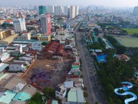 Bán đất mặt tiền Kênh Tân Hóa ( đối diện cổng sau Đầm Sen), Sổ hồng. Bán đất mặt tiền Kênh Tân Hóa ( đối diện cổng sau Đầm Sen), Sổ hồng.