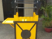 Tủ gỗ không mái vàng đen giá rẻ Bình Dương Tủ gỗ không mái vàng đen giá rẻ Bình Dương