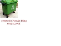Thùng rác uy tín nguyên dũng 660l nhựa HDPE 4 bánh xe chất lượng tốt Thùng rác uy tín nguyên dũng 660l nhựa HDPE 4 bánh xe chất lượng tốt