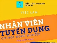 Công việc lương hấp dẫn 6,3 triệu trở lên Công việc lương hấp dẫn 6,3 triệu trở lên
