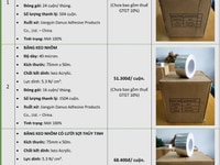 Thanh lý băng keo nhôm aluminium giá rẻ "dọn kho" Thanh lý băng keo nhôm aluminium giá rẻ "dọn kho"