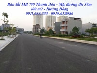 Bán nhanh lô đất MB 790 Hợp lực - Đông Vệ - Thanh Hóa Bán nhanh lô đất MB 790 Hợp lực - Đông Vệ - Thanh Hóa