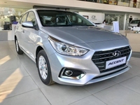Hyundai Accent MT full Bạc - xe giao ngay Hyundai Accent MT full Bạc - xe giao ngay