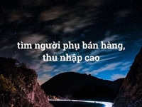 Tìm 7 người phụ bán hàng làm thời gian Tìm 7 người phụ bán hàng làm thời gian