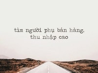 Cần 4 người phụ bán cafê gần dịp tết Cần 4 người phụ bán cafê gần dịp tết