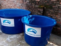 Thùng nhựa nuôi cá 1500 lít hình tròn giá rẻ Thùng nhựa nuôi cá 1500 lít hình tròn giá rẻ