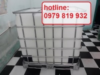 Bán thùng nhựa vuông IBC 1000 lít đựng hóa chất Bán thùng nhựa vuông IBC 1000 lít đựng hóa chất
