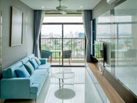 Cho thuê căn hộ Jamila 2 PN , giá 8 triệu / tháng có rèm + bếp Cho thuê căn hộ Jamila 2 PN , giá 8 triệu / tháng có rèm + bếp