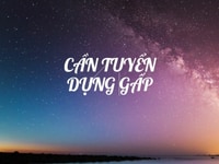 Cần gấp 2 nhân viên bán hàng tiêu dùng Cần gấp 2 nhân viên bán hàng tiêu dùng
