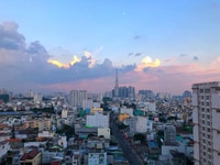 View Đông Nam Landmark đẹp nhất dự án Saigonres 3PN DT 84m2, Block A View Đông Nam Landmark đẹp nhất dự án Saigonres 3PN DT 84m2, Block A