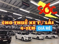 Cho Thuê Xe Tự Lái 4-7Ch, Giá Rẻ Nhất HCM