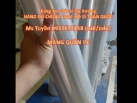 MÀNG QUẤN + MÀNG PE trắng/ đen- Sỉ Tại xưởng MÀNG QUẤN + MÀNG PE trắng/ đen- Sỉ Tại xưởng