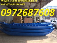 Sản xuất thuyền composite, thuyền tam bản 2 - 4 người giá rẻ Sản xuất thuyền composite, thuyền tam bản 2 - 4 người giá rẻ