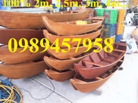 Thuyền gỗ trang trí, Thuyền gỗ chụp ảnh Studio 2m, 3m, 4m Thuyền gỗ trang trí, Thuyền gỗ chụp ảnh Studio 2m, 3m, 4m