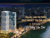 Nhận booking căn hộ biển duy nhất tại Đà Nẵng sở hữu sổ hồng lâu dài Nhận booking căn hộ biển duy nhất tại Đà Nẵng sở hữu sổ hồng lâu dài