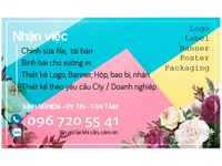 Nhận thiết kế tạo mẫu theo yêu cầu Nhận thiết kế tạo mẫu theo yêu cầu