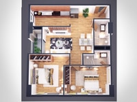 Cho thuê chung cư Golden West Lê Văn Thiêm diện tích 85m2 Cho thuê chung cư Golden West Lê Văn Thiêm diện tích 85m2