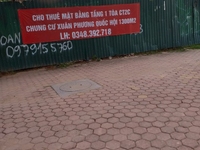 Cho thuê lô đất nông nghiệp 6000m2 đường Trung Văn Làm bãi xe, bãi vật Cho thuê lô đất nông nghiệp 6000m2 đường Trung Văn Làm bãi xe, bãi vật