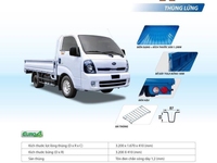 Xe tải thùng dài 3m2, đi trong thành phố, Thaco Kia K200 1T9 2019 Xe tải thùng dài 3m2, đi trong thành phố, Thaco Kia K200 1T9 2019