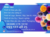 Cộng tác với các xưởng in, quảng cáo Final ArtWork Cộng tác với các xưởng in, quảng cáo Final ArtWork