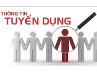 Tuyển dụng 02 nhân viên tuyển dụng đào tạo Tuyển dụng 02 nhân viên tuyển dụng đào tạo