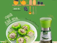 Tiêu xanh sấy thăng hoa tích hợp cối xay Tiêu xanh sấy thăng hoa tích hợp cối xay