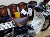 Bán xe cup 50 Dealim Hàn Quốc, màu xanh, bánh mâm, đăng ký T4/2019 Bán xe cup 50 Dealim Hàn Quốc, màu xanh, bánh mâm, đăng ký T4/2019