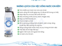 Máy tạo nước ion kiềm cầm tay REWA Máy tạo nước ion kiềm cầm tay REWA