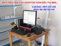 Trọn bộ máy tính tiền cho cửa hàng bách hóa, tạp hóa, siêu thị mini Trọn bộ máy tính tiền cho cửa hàng bách hóa, tạp hóa, siêu thị mini
