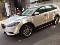 Mazda cx9 màu trắng model 2014 nhập nhật Mazda cx9 màu trắng model 2014 nhập nhật