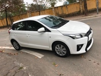 Toyota Yaris 2015 Tự động màu trắng biển 30A 52590 Toyota Yaris 2015 Tự động màu trắng biển 30A 52590