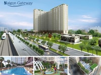 Cho thuê căn hộ 2PN SaiGon Gateway mặt tiền xa lộ Hà Nội Cho thuê căn hộ 2PN SaiGon Gateway mặt tiền xa lộ Hà Nội