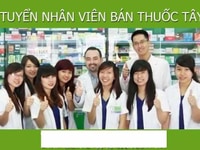 Tuyển Nam Nữ Phụ Bán Thuốc Tây không yêu cầu bằng cấp or kinh nghiệm Tuyển Nam Nữ Phụ Bán Thuốc Tây không yêu cầu bằng cấp or kinh nghiệm