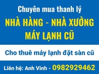 Cty TRẦN VINH chuyên mua thanh lý Máy Lạnh cũ mới công nghiệp dân dụng