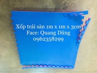 Thảm xốp 1m x 1m x 3cm giá rẻ Thảm xốp 1m x 1m x 3cm giá rẻ