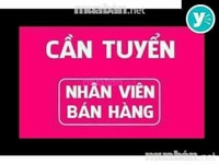 Tuyển gấp 1 vị trí nhân viên bán hàng tại siêu thị không cần bằng cấp. Tuyển gấp 1 vị trí nhân viên bán hàng tại siêu thị không cần bằng cấp.
