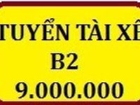 Cần tuyển lái xe bằng B2 lái xe tải chuyển nhà thu nhập cao tại TPHCM Cần tuyển lái xe bằng B2 lái xe tải chuyển nhà thu nhập cao tại TPHCM