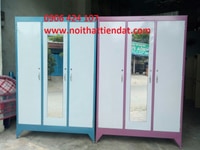 Tủ sắt quần áo người lớn sơn dầu 1m8x1m2 Tủ sắt quần áo người lớn sơn dầu 1m8x1m2