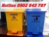 Thùng rác y tế 15 lít màu vàng, thùng rác 15 lít dùng trong bệnh viện Thùng rác y tế 15 lít màu vàng, thùng rác 15 lít dùng trong bệnh viện