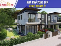 Nhà phố song lập khu dân cư Like Home 3 cách Bình Tân 15 phút Nhà phố song lập khu dân cư Like Home 3 cách Bình Tân 15 phút