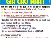Tôi Cần mua Ô tô cũ của các hãng như : Lexus, Toyota, Tôi Cần mua Ô tô cũ của các hãng như : Lexus, Toyota,