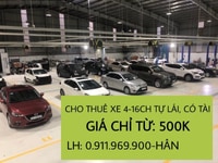 Bạn đang cần đặt xe tự lái, có tài 4-16ch với giá hợp lý nhất!? Bạn đang cần đặt xe tự lái, có tài 4-16ch với giá hợp lý nhất!?